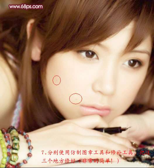 Photoshop美女照片转手绘效果_