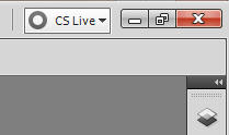 关闭Photoshop CS5右上角CS live_移除Adobe CS Live