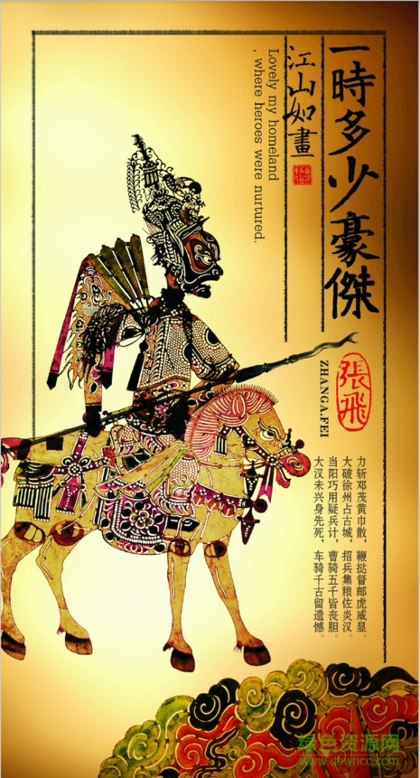 三国经典人物海报