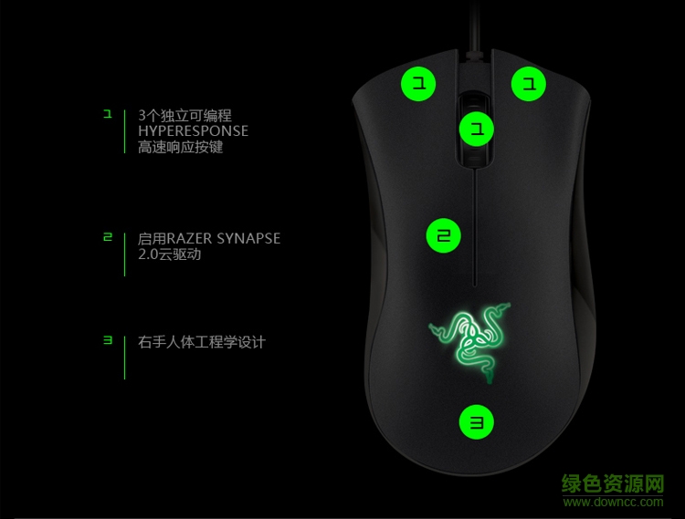 炼狱蝰蛇1800dpi驱动中文版 炼狱蝰蛇1800dpi驱动中文版