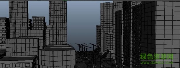 MAYA城市快速生成插件 MAYA城市生成插件