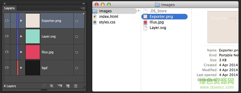 layer exporter layer exporter