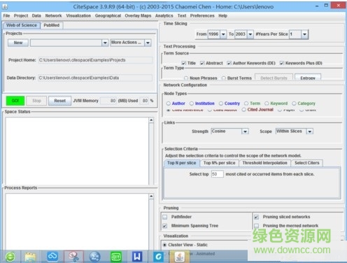 citespace软件 citespace