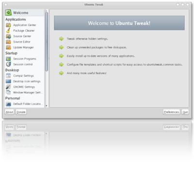 ubuntu tweak tool