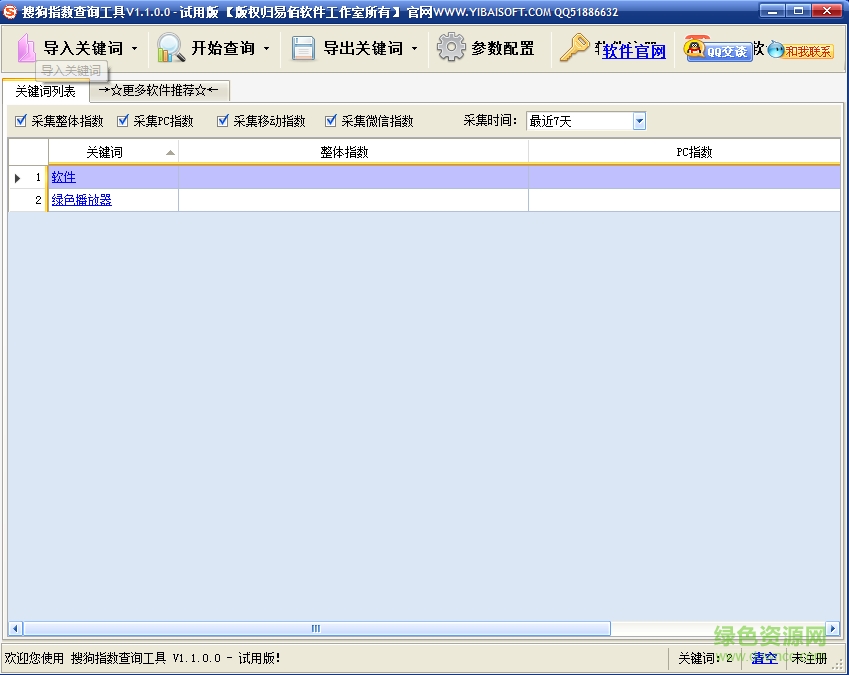 搜狗指数查询工具
