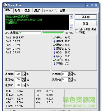 cpu风扇转速调节器/