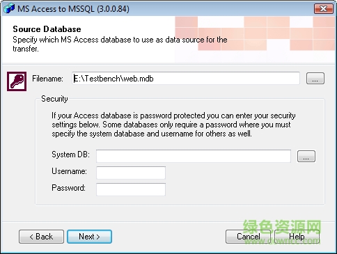 Access To MSSQL