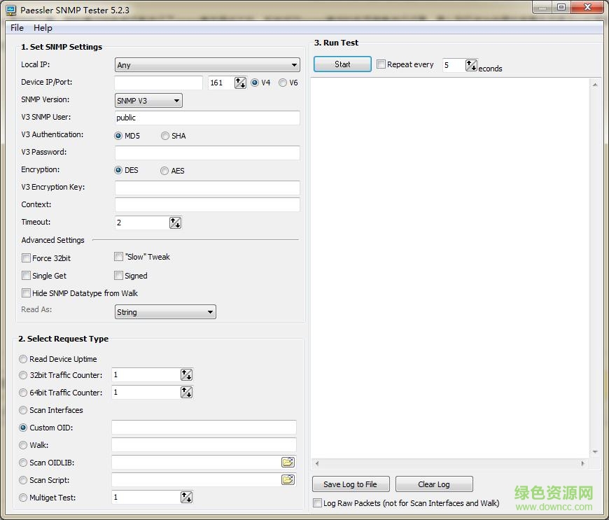 Paessler SNMP Tester