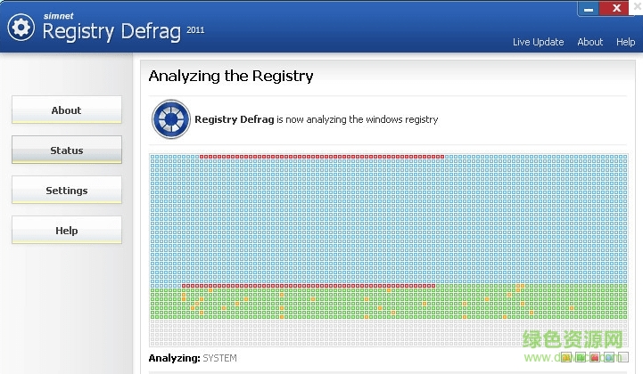 Simnet Registry Defrag