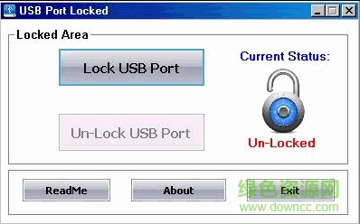 usb port locked 修改密码