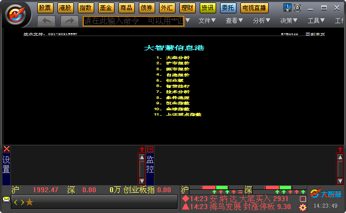 大智慧DDE决策系统