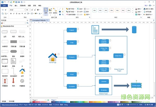 亿图线框图绘制软件 线框图绘制工具