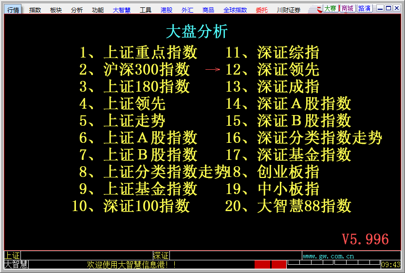川财证券大智慧