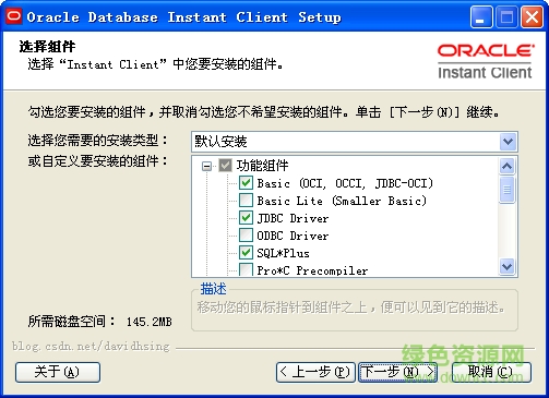 Oracle Database Instant Client 11g 轻量级数据库客户端Oracle