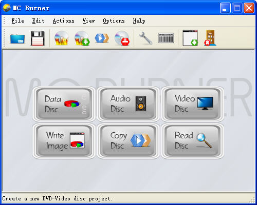 mc burner刻录软件