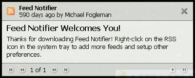 Feed Notifier绿色版
