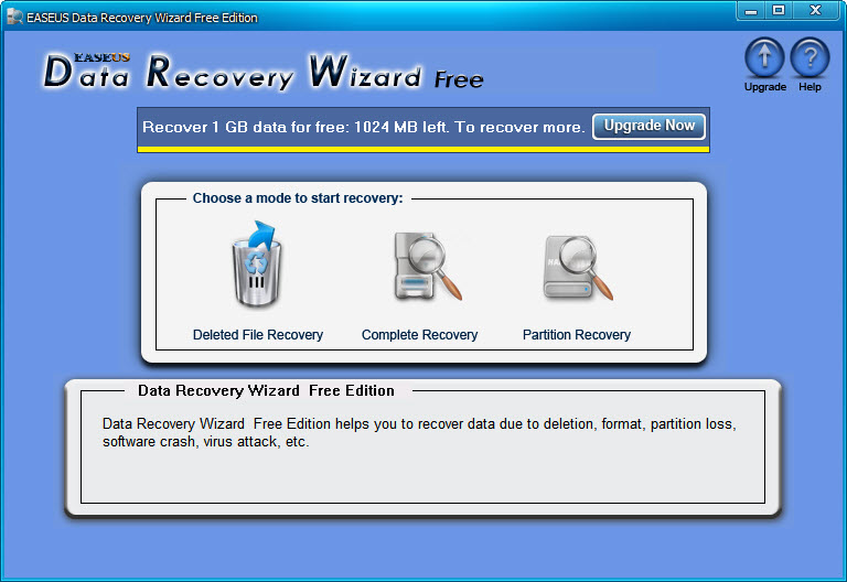 Easeus Data Recovery Wizard下载