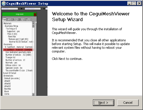 cegui mesh viewer cegui mesh viewer软件