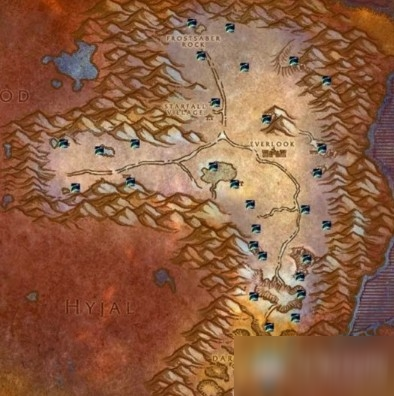 《魔兽世界怀旧服》新版黑莲花全地图刷新点一览