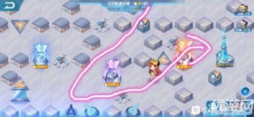 QQ飞车手游幻境双生极速幻境1-4章怎么路线推荐