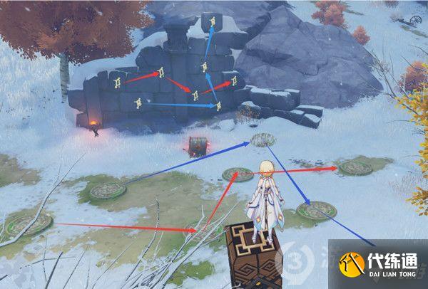 原神雪山踩地板怎么过 雪山踩地板攻略