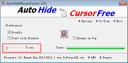 AutoHideMouseCursor AutoHideMouseCursor软件下载