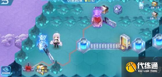 QQ飞车手游S21极速幻境第三章怎么过?S21极速幻境第三章路线攻略