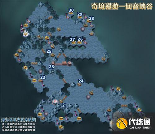剑与远征回音峡谷路线图攻略