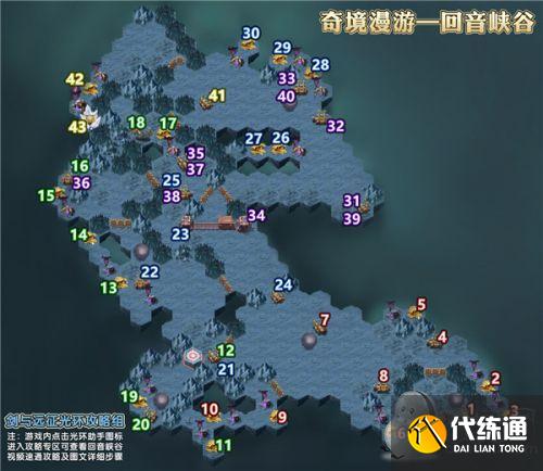 剑与远征回音峡谷路线图攻略