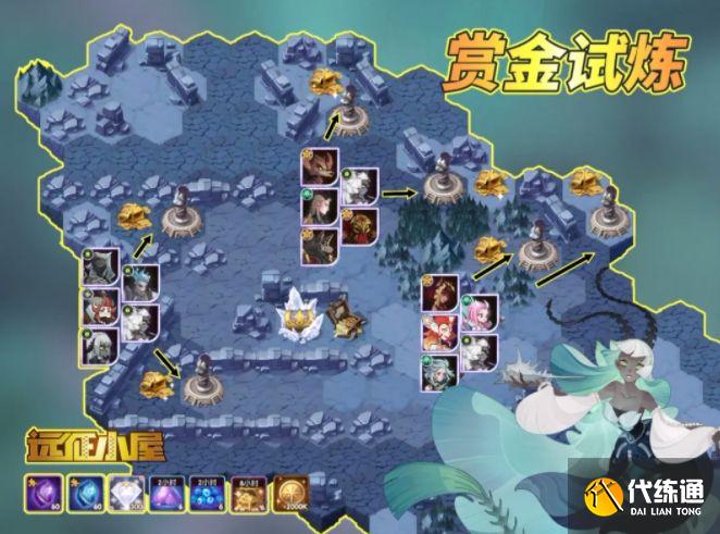 剑与远征狄塞拉试炼之地攻略：狄塞拉试炼之地通关路线推荐[多图]图片1