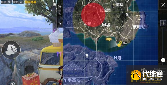 和平精英盔仔怎么打卡拍照,和平精英光子鸡网红打卡位置