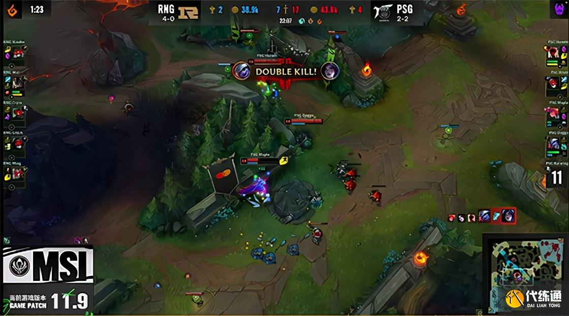 LOL-MSI:12连胜被终结,RNG不敌PSG