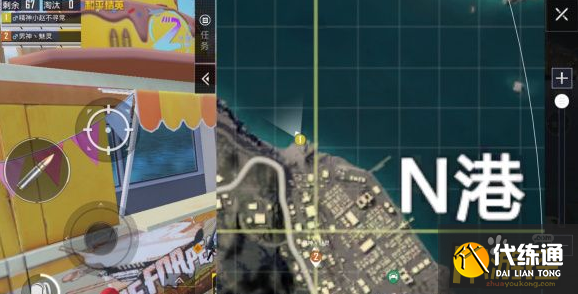 和平精英盔仔怎么打卡拍照,和平精英光子鸡网红打卡位置