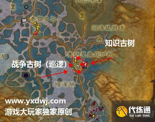 魔兽世界怀旧服古树祝福任务全攻略_战争印记攻略