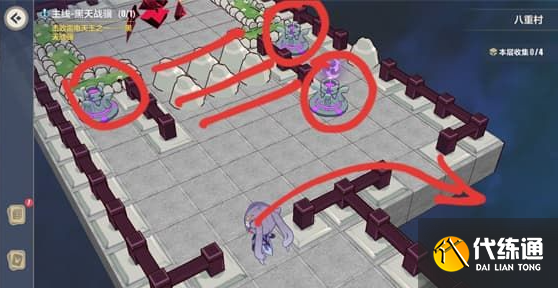 崩坏三八重村第二层通关攻略