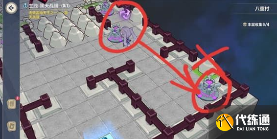 崩坏三八重村第二层通关攻略