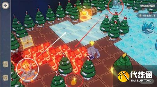 崩坏3燃烧的雪原全宝箱树莓在哪 崩坏3燃烧的雪原全宝箱树莓在哪