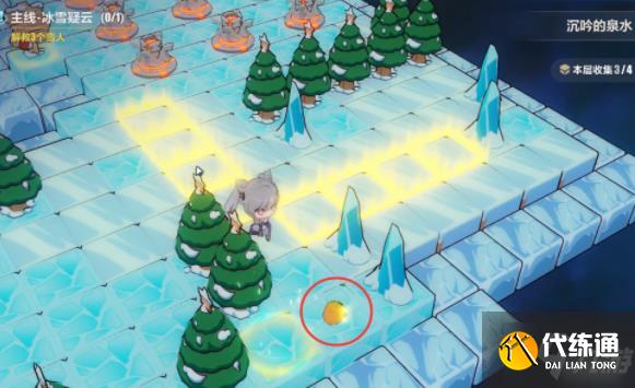 崩坏3沉吟的泉水第一层怎么过?第一层收集地点