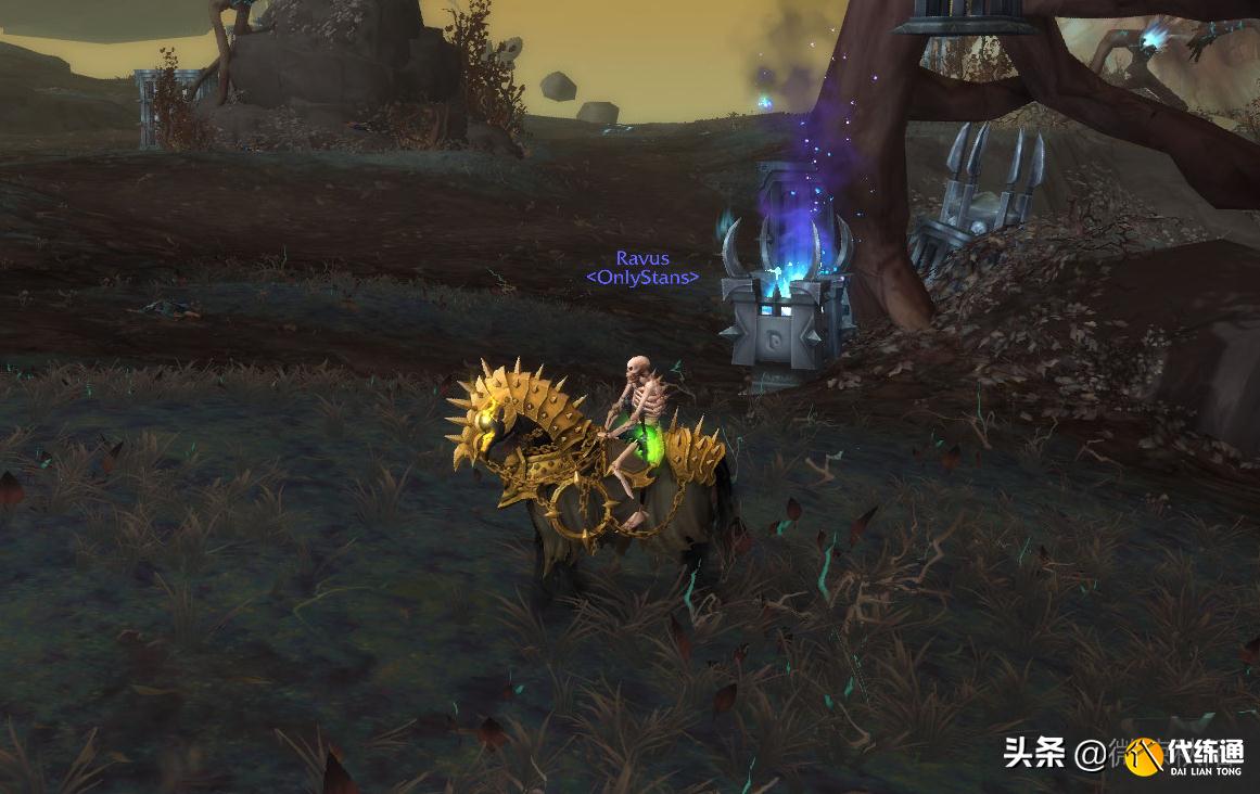 魔兽世界：9.1必刷的坐骑，“堕落军马”出现在噬渊，很稀有