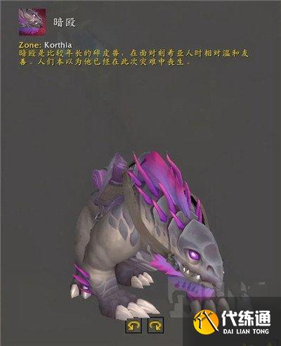 魔兽世界9.1坐骑大全