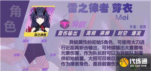 崩坏3雷之律者芽衣雷伤篇装备选择