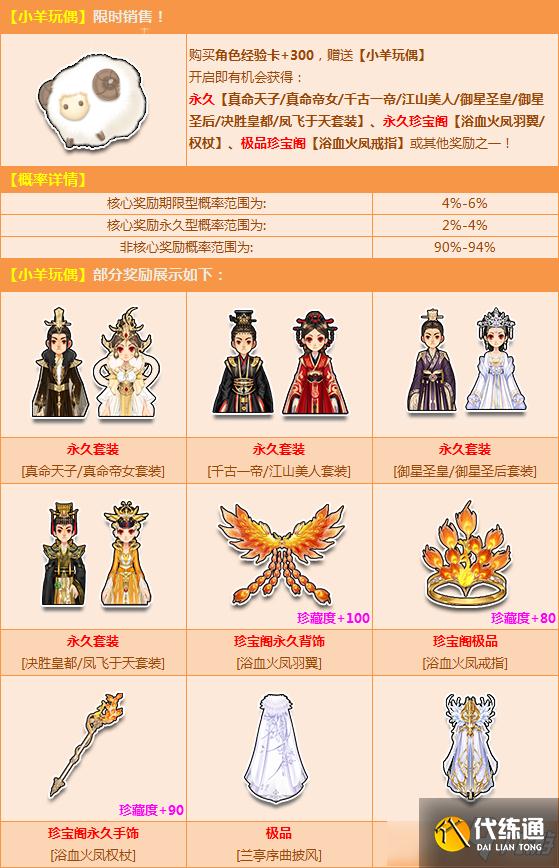 QQ飞车小羊玩偶活动