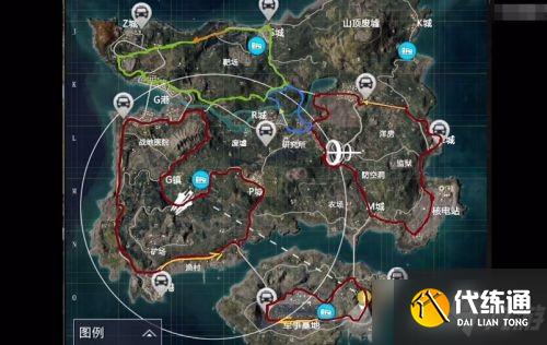 和平精英重启未来小鸡车刷新点在哪里?重启未来小鸡车刷新路线图文一览