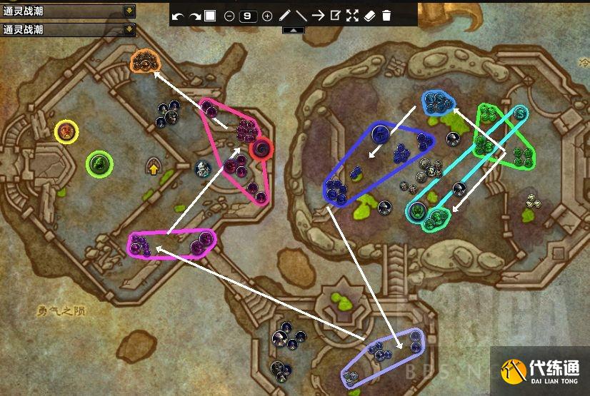 魔兽世界9.1：分享一下酒仙第二周限时的路线以及导灵器