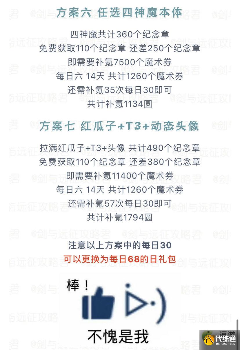 剑与远征马戏商城氪金及兑换建议