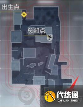 使命召唤手游坠机之地总部点位在哪
