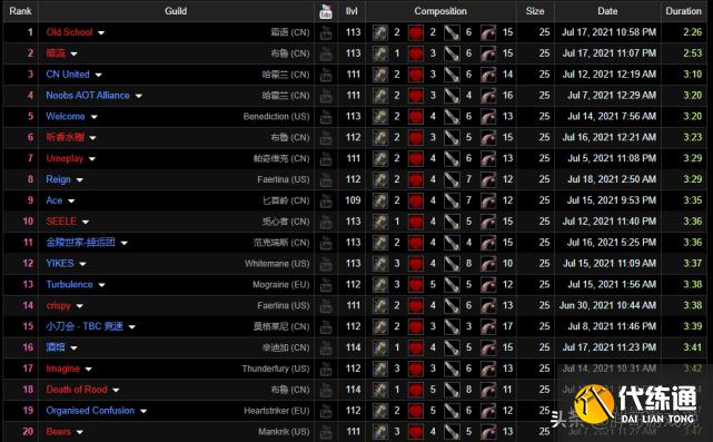 魔兽世界:11名猎人带14位老板,国服最强团,2分钟打完玛瑟里顿