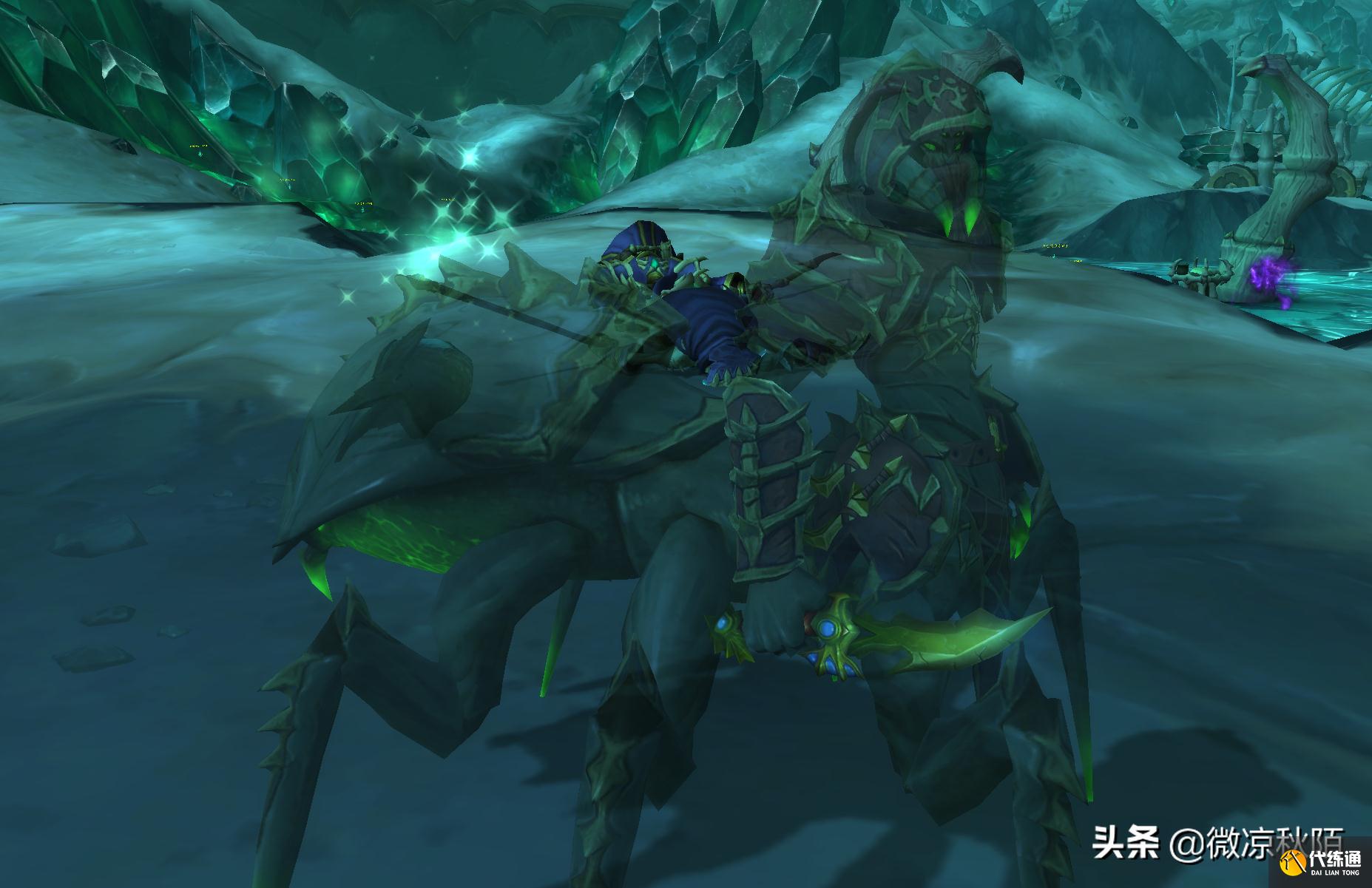 魔兽世界：9.1法夜新剧情，征服泰兰德，“蜘蛛”月夜战神登场