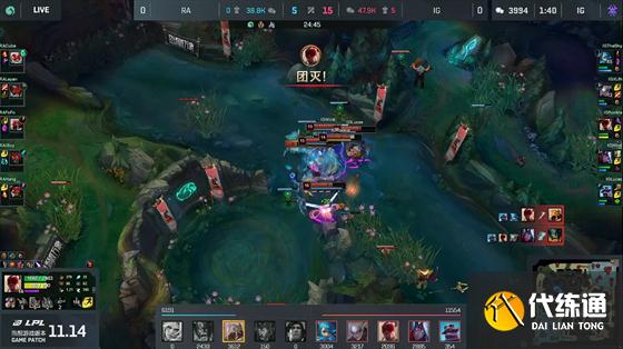 LOL-LPL:iBoy卡莎虚空索敌豪取11连杀,RA让一追二2-1击败iG