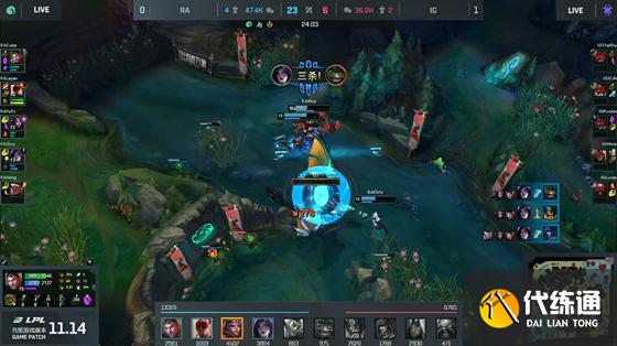 LOL-LPL:iBoy卡莎虚空索敌豪取11连杀,RA让一追二2-1击败iG